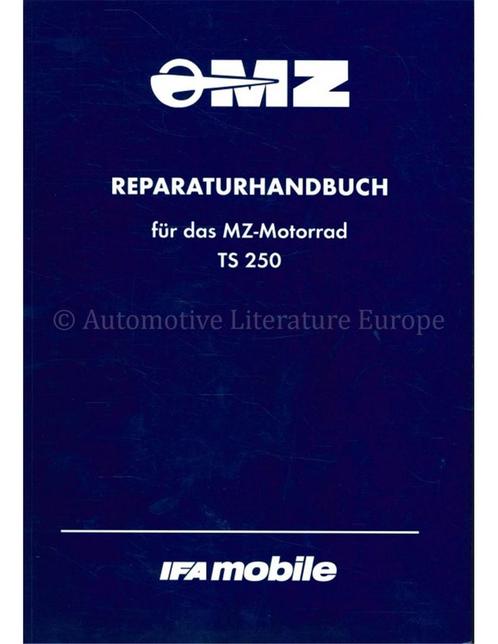 1998 MZ TS 250 WERKPLAATSHANDBOEK DUITS, Auto diversen, Handleidingen en Instructieboekjes