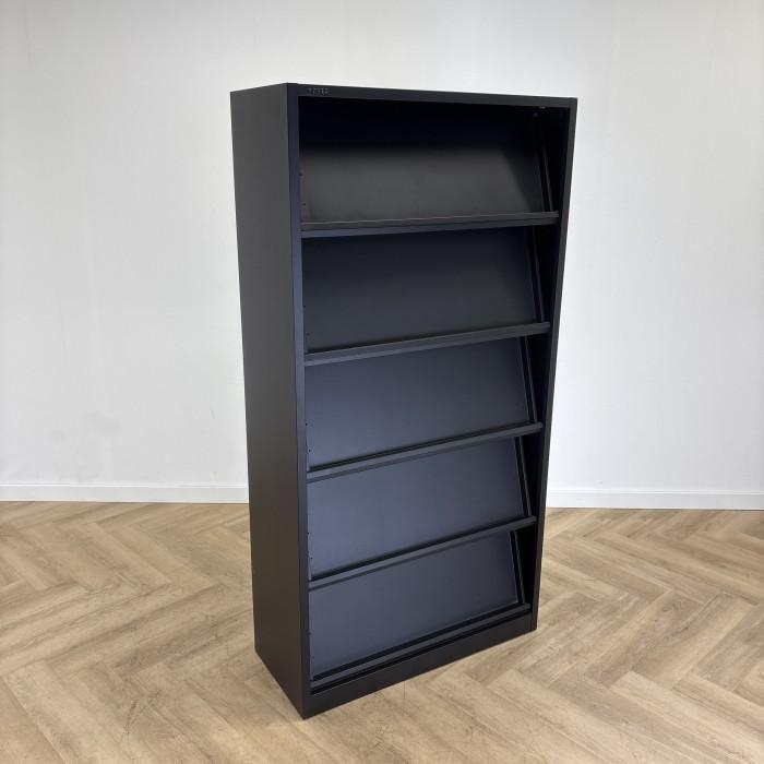 Inofec tijdschriftenkast / folderkast (hxbxd) 195x100x42 cm,, Huis en Inrichting, Kasten | Roldeurkasten en Archiefkasten, Gebruikt