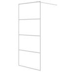 Inloopdouche 90x195 Wit ESG-Glas - Tweedekansje! Badkamer..., Ophalen of Verzenden, Nieuw, Met douche