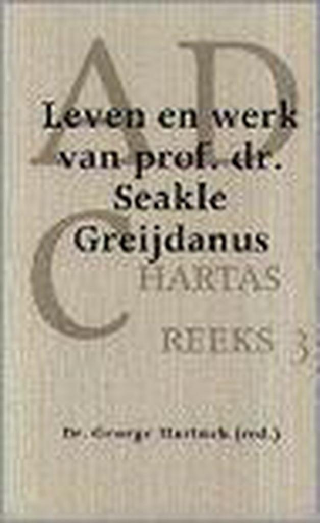 Leven en werk van prof. dr. Seakle Greijdanus / Ad, Boeken, Geschiedenis | Wereld, Gelezen, Verzenden