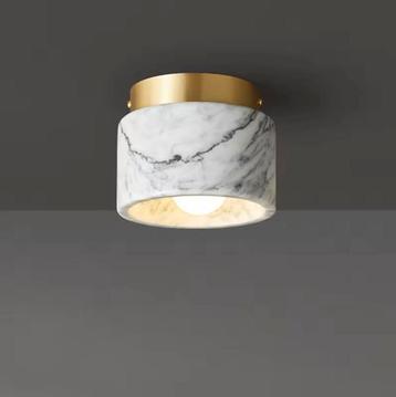 Nordic Plafondlamp van Marmer - 40% korting - incl. E27 lamp beschikbaar voor biedingen