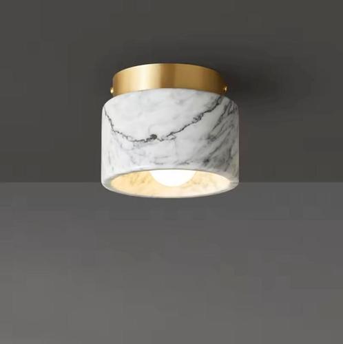 Nordic Plafondlamp van Marmer - 40% korting - incl. E27 lamp, Huis en Inrichting, Lampen | Plafondlampen, Nieuw, Overige materialen
