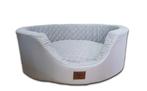 Luxe hondenmand XXL - 90 x 30 cm - wasbare hoes - grijs -..., Dieren en Toebehoren, Ophalen of Verzenden, Nieuw