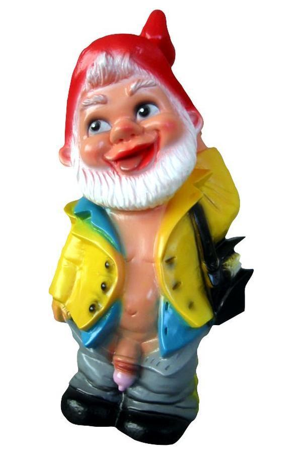 Potloodventer tuinkabouter, Tuin en Terras, Tuinbeelden, Nieuw, Verzenden