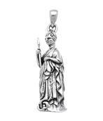 Zilveren Griekse godin Athena - Minerva kettinghanger, Nieuw, Verzenden