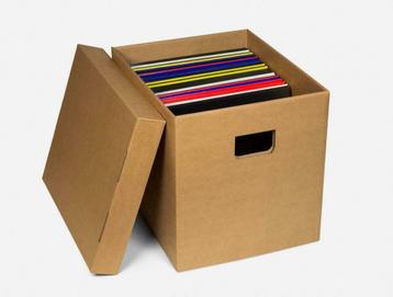 Opbergbox voor 125 Vinyl LP’s - Set van 2 stuks beschikbaar voor biedingen