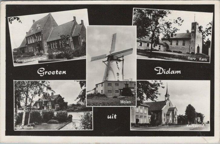 DIDAM - Meerluik Groeten uit Didam, Verzamelen, Ansichtkaarten | Nederland, Verzenden