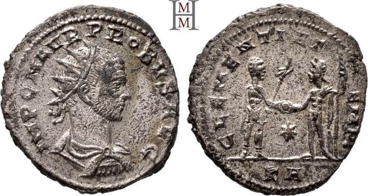 Antoninian Roemische Kaiserzeit Probus, 276-282 n Chr, Postzegels en Munten, Munten | Europa | Niet-Euromunten, Verzenden