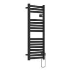 pro.tec Handdoekradiator Ringebu elektrisch 120x50x4,3 cm zw, Doe-het-zelf en Verbouw, Verwarming en Radiatoren, Verzenden, Nieuw