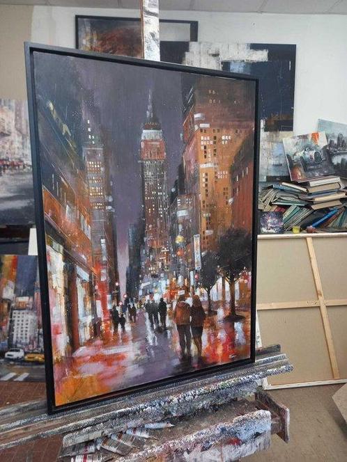 Paolo Fedeli - Nocturno, Antiek en Kunst, Kunst | Schilderijen | Modern