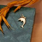 Gouden hanger van een dolfijn (ketting hanger), Ophalen of Verzenden, Gebruikt, Goud, Overige merken