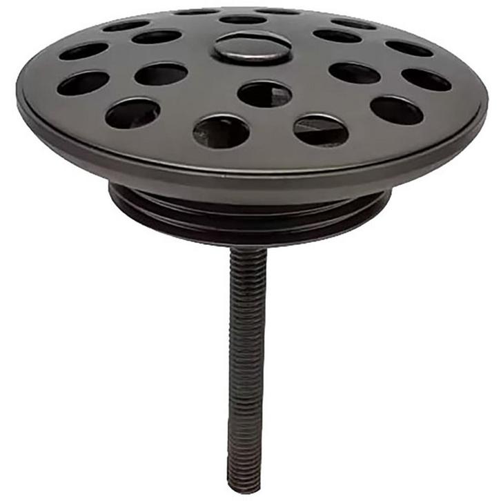 Xellanz Korv Open Afvoerplug - Rooster - 5/4inch - Gunmetal, Doe-het-zelf en Verbouw, Sanitair, Nieuw, Ophalen of Verzenden