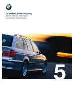 1999 BMW 5 SERIE TOURING BROCHURE NEDERLANDS, Boeken, Auto's | Folders en Tijdschriften, Nieuw, BMW, Author
