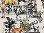 Ecosysteem van elegantie: de katoenweefsel met de wilde