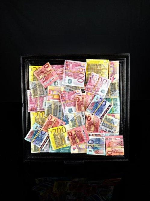 Mike Blackarts - 3D Euro Board Enhanced with Epoxy, Antiek en Kunst, Kunst | Schilderijen | Modern