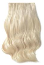 Remy Human Hair extensions Double Weft  16 - blond 60#, Nieuw