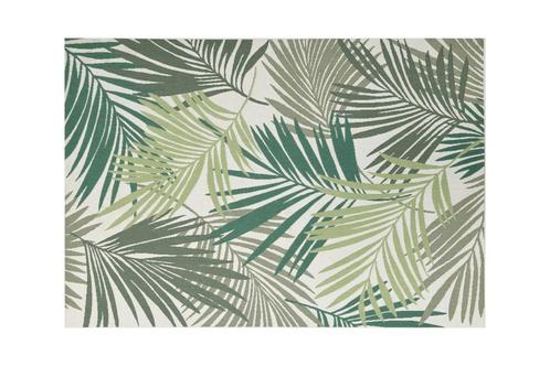 GI Naturalis buitenkleed 200 x 290 cm. - Palm Leaf Groen, Tuin en Terras, Tuinmeubel-accessoires, Nieuw, Verzenden