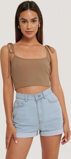 NA-KD Maat EU 36 - Denim Vrouwen Jeans - Blue, Verzenden, Nieuw