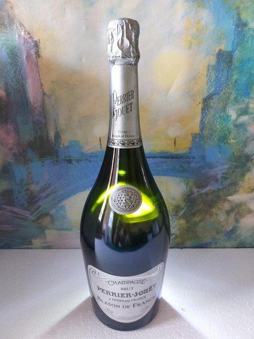 Blason de France Perrier Jouet - Champagne - 1 Magnum (1,5, Verzamelen, Wijnen