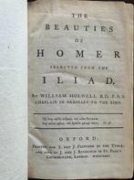 William Holwelll - The Beauties of Homer Selected From The, Antiek en Kunst