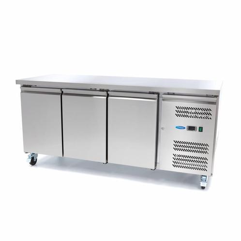 Koelwerkbank - 180 cm - 3 Deuren, Zakelijke goederen, Horeca | Keukenapparatuur, Nieuw in verpakking, Koelen en Vriezen, Verzenden