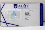 Aquamarijn - 2.90 ct - Antwerp Laboratory for Gemstone, Sieraden, Tassen en Uiterlijk, Edelstenen, Nieuw