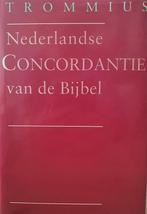 NEDERLANDSE CONCORDANTIE BIJBEL 9789029708654 TROMMIUS, Boeken, Verzenden, Gelezen, TROMMIUS