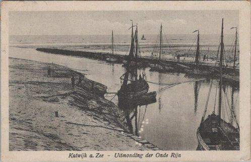 KATWIJK A. ZEE - Uitmonding der Onde Rijn, Verzamelen, Ansichtkaarten | Nederland, Verzenden
