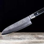 Yaxell Zen Santoku Koksmes 16,5 cm – 37 Lagen Damaststaal., Ophalen of Verzenden, Nieuw, Overige materialen, Los bestek