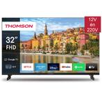 Thomson 32 Google TV - Full HD - 12V & 220V - DVB-S2/C/T2, Ophalen of Verzenden, Nieuw