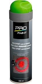 Pro paint krijtspray tijdelijke markering 500 ml, groen, Verzenden, Nieuw