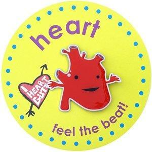 I Heart Guts reversspeld - Hart (Heart), Verzamelen, Speldjes, Pins en Buttons, Verzenden