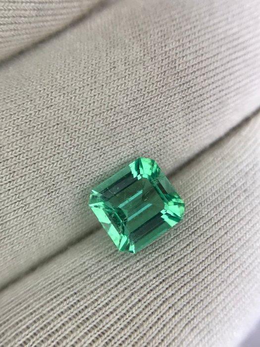 1 pcs Groen Smaragd - 1.63 ct - International Gemological, Sieraden, Tassen en Uiterlijk, Edelstenen