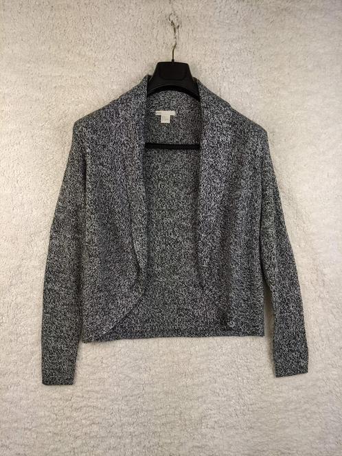 H&M basic black and white cardigan, Kleding | Dames, Truien en Vesten, Nieuw, Verzenden