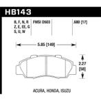 Hawk Acura / Honda / Isuzu DTC-70 Race Front Brake Pads -, Ophalen of Verzenden, Nieuw