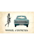 1966 FORD CORTINA INSTRUCTIEBOEKJE FRANS, Auto diversen