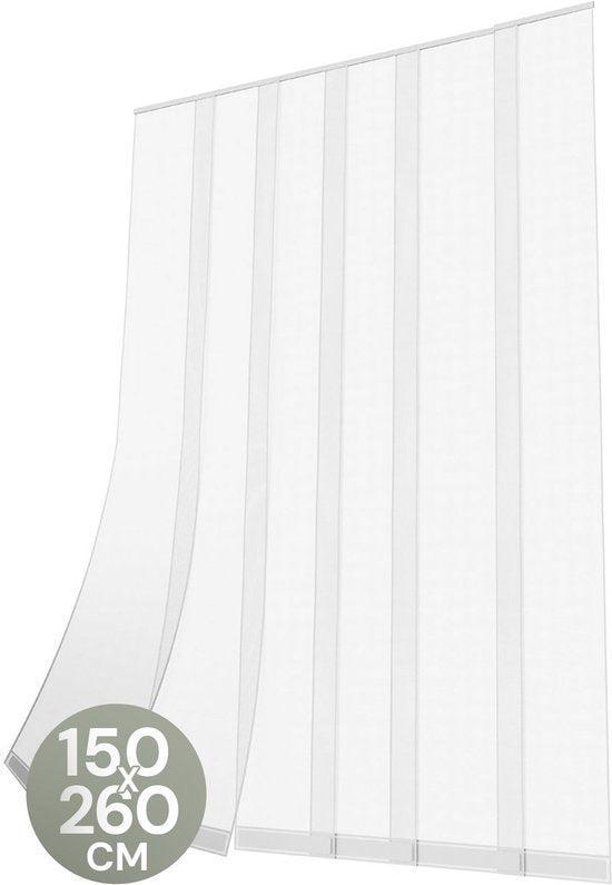 2dekans | ODADDY® Vliegengordijn Lamellenhor - 150x260 cm -, Doe-het-zelf en Verbouw, Deuren en Horren, Zo goed als nieuw, Ophalen of Verzenden
