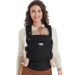 Draagzak - Baby carrier - Babydrager - 3,2-20 kg - Zwart - M, Verzenden, Zo goed als nieuw