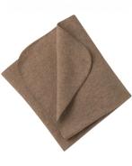 Engel Natur - 100% wol-fleece deken 80x100cm Walnoot, Nieuw