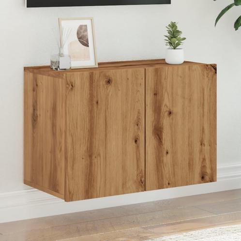 vidaXL Tv-meubel wandgemonteerd 60x30x41 cm artisanaal, Huis en Inrichting, Kasten | Televisiemeubels, Nieuw, Overige houtsoorten