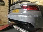 RS7 Look Diffuser + Uitlaat pijpen voor Audi A7 4G S line/S7, Ophalen of Verzenden