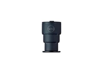 W10 Portobello RVS opvouwbare thermosbeker (400 ml) zwart beschikbaar voor biedingen