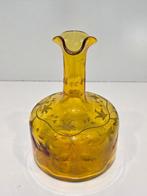 Eenbloemige vaas - Ambré, Antiek en Kunst, Antiek | Glas en Kristal