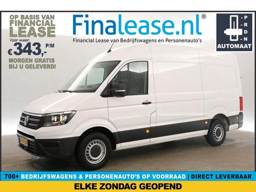 Volkswagen Crafter 35 2.0 TDI L3H3 AUT 3000KG TG €343pm, Auto's, Bestelauto's, Lease, Automaat, Diesel, Volkswagen, Wit, Verzenden