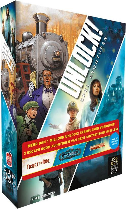 Unlock! 10 - Spel Avonturen | Space Cowboys - Kaartspellen, Hobby en Vrije tijd, Gezelschapsspellen | Kaartspellen, Nieuw, Verzenden