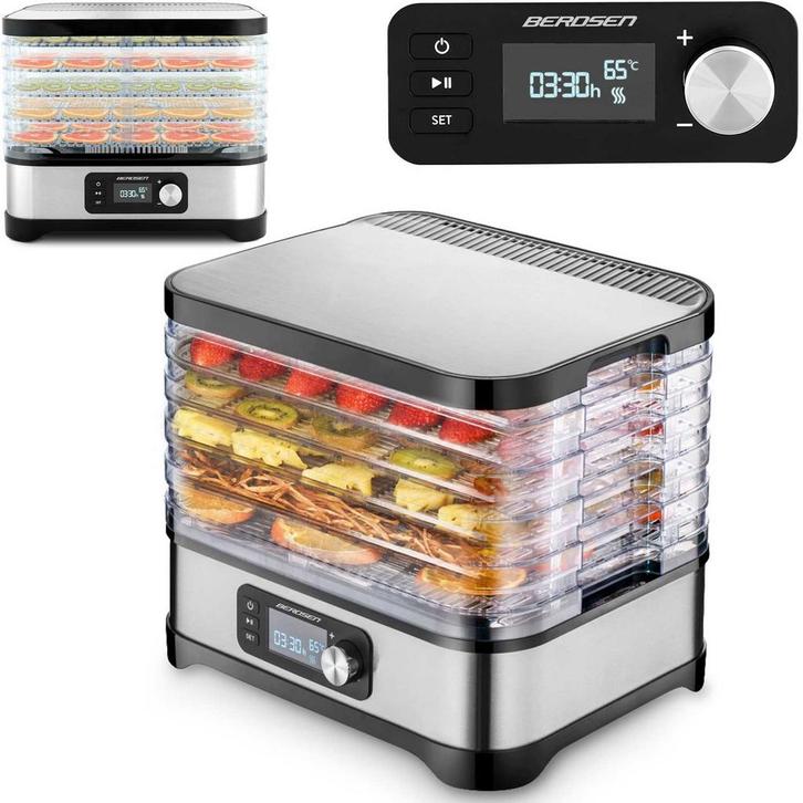 Voedseldroger - droogoven - 5 laden - 32x25x27 cm - 400W, Witgoed en Apparatuur, Keukenmixers, Nieuw, Ophalen of Verzenden