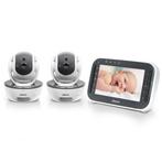 Babyfoon met 2 cameras | Alecto | DVM200M & DVM200C, Kinderen en Baby's, Babyfoons, Verzenden, Nieuw