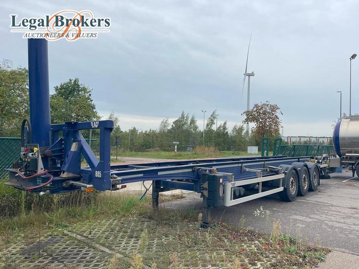 LAG O-3-CC - Oplegger, Zakelijke goederen, Machines en Bouw | Transport, Ophalen of Verzenden