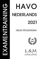 Examentraining Havo Nederlands 2021 9789054894308, Zo goed als nieuw, Verzenden