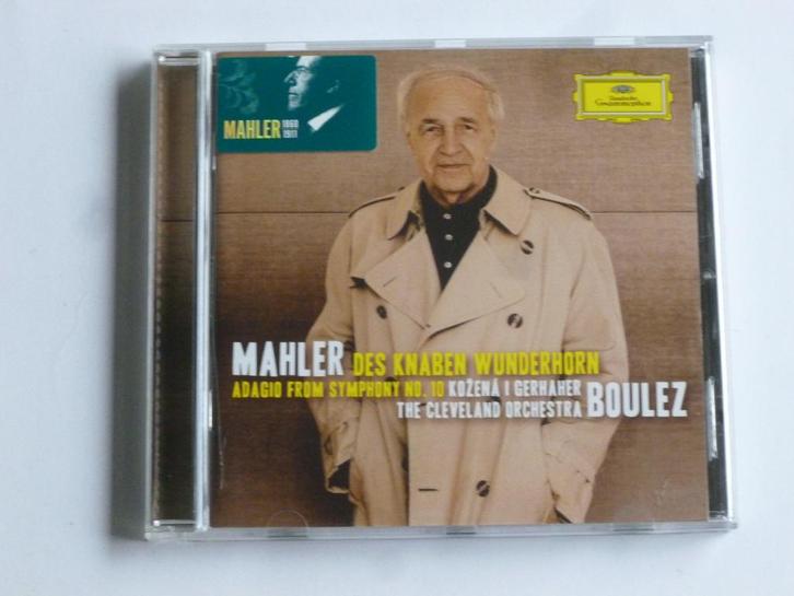 Mahler - Des Knaben Wunderhorn / Boulez, Cd's en Dvd's, Cd's | Klassiek, Zo goed als nieuw, Verzenden